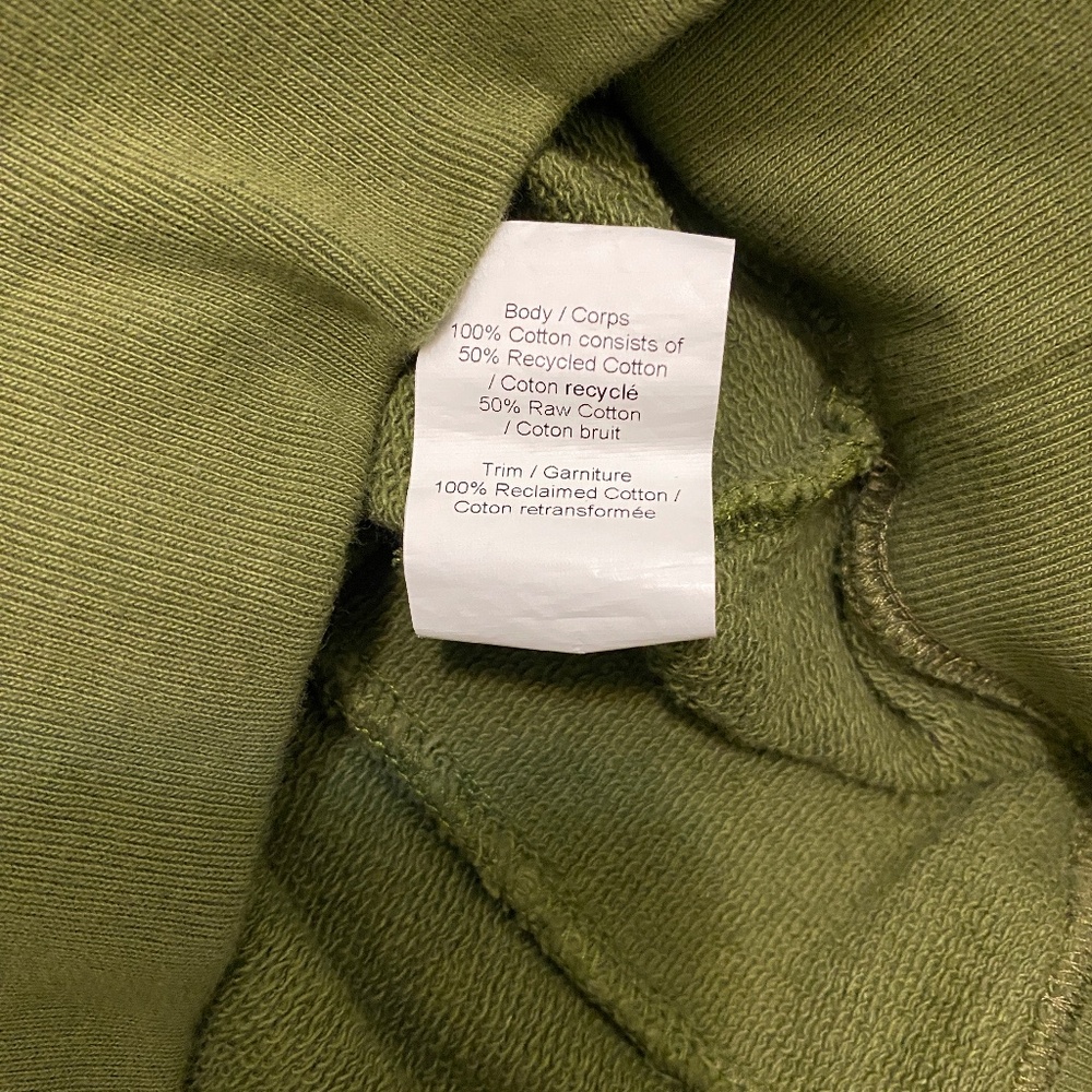 Preloved Lindy Olive Green Sweatshirt Size M - Picture 7 of 7